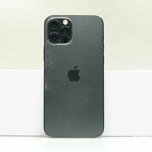 iPhone 12 Pro 128GB グラファイト SIMフリー 訳あり品 ジャンク 中古本体 スマホ スマートフォン 白ロム