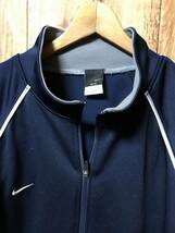 送無♪NIKE DRI-FIT ナイキ♪上下セットアップジャージ・濃紺・XL_画像3