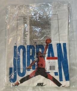 新品未開封！　Lサイズ NIKE JORDAN S/S T-SHIRT ナイキ マイケル・ジョーダン Tシャツ 白　ジャンプマン NBA NIKE AIR JORDAN Jumpman