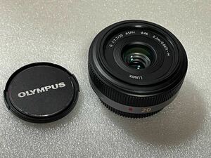 LUMIX G 20mm f1.7 ASPH まずまず美品　H-H020