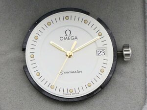 1円【 オメガ OMEGA 】 シーマスター 文字盤 ムーブメント 本体のみ SS クォーツ デイト メンズ 新着 91106-2