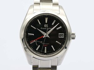 【 セイコー SEIKO 】 腕時計 グランドセイコー SBGE211 スプリングドライブ GMT SS デイト メンズ 箱・保 新着 72395-1