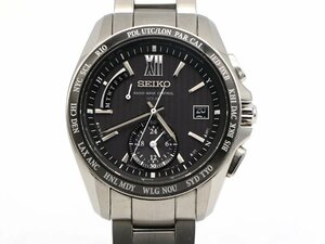 1円 訳あり品【 セイコー SEIKO 】 ブライツ コンフォデックス SAGA159 8B54-0AW0 ソーラー電波 SS デイト 保 箱 メンズ 新着 91111-7