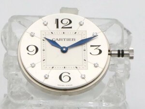 1円【 カルティエ CARTIER 】 腕時計 ムーブメント パシャ 8Pダイヤ クォーツ レディース □新着 91125-5