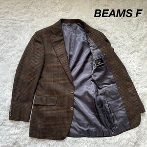 BEAMS F ビームスエフ Norman Hilton ノーマンヒルトン テーラードジャケット グレンチェック ツイード 36R