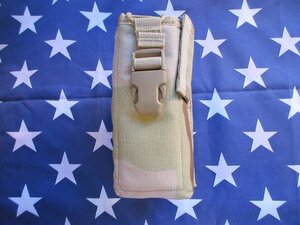 T400-8* the US armed forces 3C color MOLLE radio pouch / small size carry transceiver portable molding pouch /MBITR POUCH afghan ilak equipment /USMC American sea ..