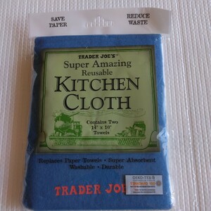 Trader Joe's 　KITCHEN CLOTH　トレーダージョーズ　キッチンクロス