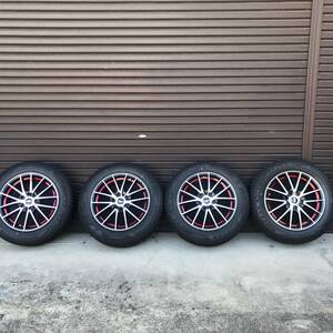 17×7J PCD114.3 +48 5H ブリジストン ブリザック VRX2 215/60R17 タイヤホイール4本セット CX-30などに 京都発