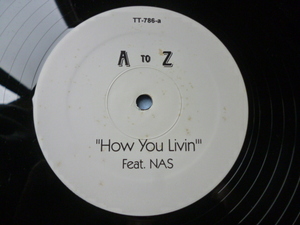 AZ (A To Z) / How You Livin 試聴可 激渋 メロウ 12 HIPHOP ft. Nas The Birth 収録