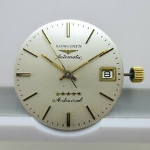 IW-7013R　LONGINES　腕時計 ムーブメント　Admiral　Automatic 17石 505 ジャンク_画像1