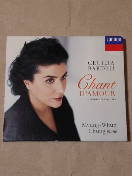 USMUS ★ 中古CD クラシック Cecilia Bartoli : Chant D'Amour 1996年 チェチーリア・バルトリ チョン・ミョンフン