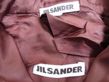 JIL SANDER ジルサンダー アンゴラ混 リメイク コート_画像9