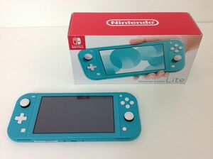 ●営SA118-60　【初期化済み】Nintendo Switch Lite HDH-001 ニンテンドースイッチライト ターコイズ 本体 元箱あり