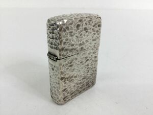 ●営KZ314-60-M　zippo スターリングシルバー 5面 ハンマートーン 純銀 STERLING SILVER 2015年製 喫煙具