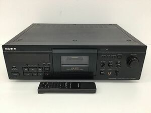 ●営KW328-120　【リモコン付き・通電確認済み】　SONY ソニー　カセットデッキ TC-KA3ES　オーディオ機器　　