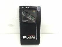 ●D026-60　SONY ソニー ウォークマン WM-F404 RECORDING WALKMAN 電池ボックス付_画像1