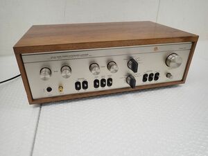 ☆D562-120　 LUXMAN/ラックスマン プリメインアンプ L-504　1973年発売　ステレオ・インテグレーテッド・アンプ　直接引き取り歓迎