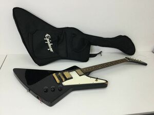 ●営KW371-170　Epiphone Explorer エピフォン エクスプローラー エレキギター ソフトケース付き