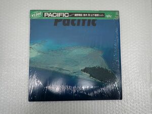 ☆代TW114-80　②LPレコード 帯付・シュリンク　細野晴臣/鈴木茂/山下達郎「Pacific」LP（12インチ）/CBS/Sony(20AH 1534)/Electronic