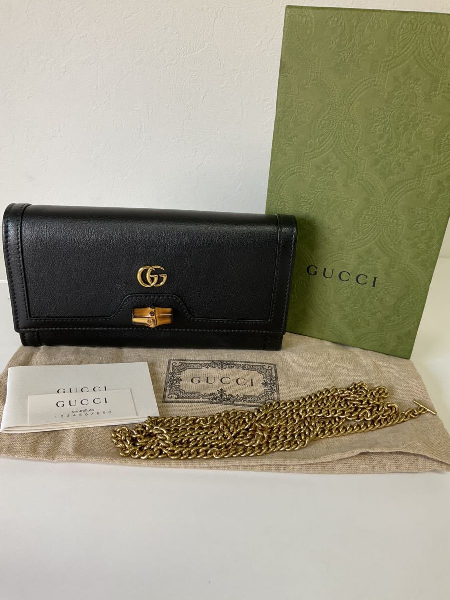 年最新Yahoo!オークション  財布 レディース 未使用GUCCI