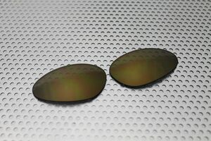 LINEGEAR　オークリー　ペニー用交換レンズ　ポリカレンズ　ゴールドミラー　Oakley　X-Metal Penny