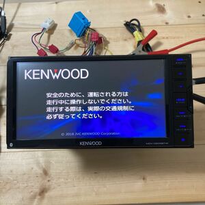 KENWOOD MDV-D505BTW 2017年秋版 地図 Bluetooth フルセグ DVD再生 Bluetooth