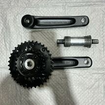 PROWHEEL 170mm クランクセット＋BB 完成車バラし品_画像2