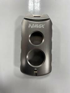 最終値下げ 新型 NMAX125 / 155 スマートキーカバー キーケース アルミ シルバー 銀 N-MAX