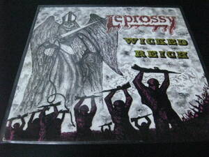 ★★★メガレア　□スラッシュ　Leprossy／WICKED REICH　1991年プレス　メヒコ オリジナル！！　Very Rare！！　　