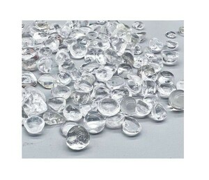 浄化 さざれ 高品質 風水 装飾 水タンク 100g 天然石 パワーストーン 7-9mm 3A 丸型 白水晶 クォーツ Quartz クリスタル Crystal