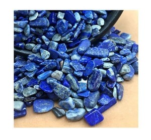 浄化 さざれ 高品質 風水 装飾 水タンク 500g 天然石 パワーストーン 7-9mm ラピスラズリ 青金石 Lapis lazuli