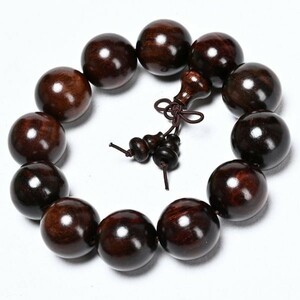 [EasternStar] international shipping la male re draw z wood bracele amulet beads .. tree .20mm 12 sphere small . calabash 