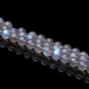 [EasternStar] international shipping 3A colorful Rav lado light . ash length stone Labradorite sphere diameter 4mm 1 ream sale length approximately 40cm