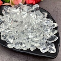 浄化 さざれ 高品質 風水 装飾 水タンク 100g 天然石 パワーストーン 10-15mm 人造 白水晶 クォーツ Quartz クリスタル Crystal_画像2