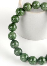 クロムダイオプサイド Chrome Diopside 透輝石 とうきせき ブレスレット Bracelet パワーストーン 玉サイズ15mm 天然石_画像4