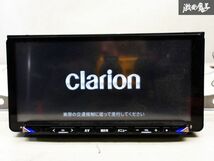 動作確認済み Clarion クラリオン MAX776W CD DVD再生 地デジ テレビ放送 Bluetooth内臓 地図データ不明_画像1