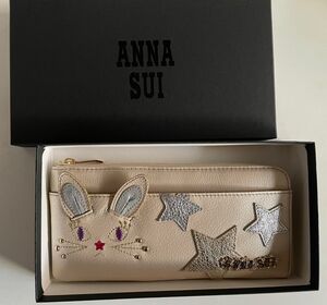 ANNA SUI マイミミ LF長財布　ベージュ