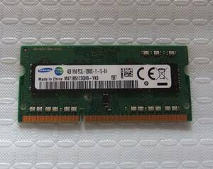 ノートPC用メモリ SAMSUNG 4GB 1Rx8 PC3L-12800S-11-13-B4 M471B5173QH0-YK0 4GB 中古 107