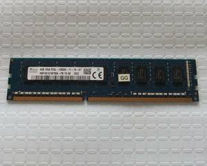 PC用メモリ SKhynix 4GB 1Rx8 PC3L-12800E-11-13-D1 HMT451U7BFR8A-PB 4GB 中古 129