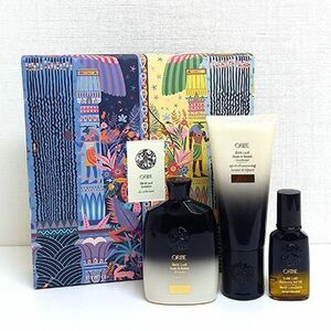 花王 オリベ ORIBE ゴールドラスト コレクション2023 [リッチリペアシャンプー250ml+コンディショナー200ml+ヘアオイル50ml]