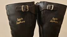 希少★程度良！雰囲気抜群☆　LewisLeathers ルイスレザー　ヴィンテージ　モーターサイクルブーツ パテッドブーツ　クリーニング済　28cm_画像7