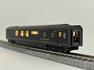 マシフ77-7002 2号車 室内灯入 ランプシェード点灯確認 単品 KATO 10-1519 クルーズトレイン「ななつ星in九州」8両セット ばらし品