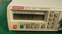 ★ADVANTEST アドバンテスト DIGITAL MULTI-THERMOMETER TR2144★_画像3