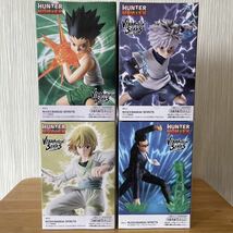 HUNTER×HUNTER VIBRATION STARS 全4種セット　ハンターハンター ゴン キルア クラピカ レオリオ ビバレーション スターズ フィギュア _画像3