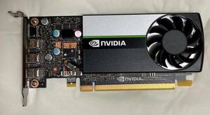 美品 ・NVIDIA グラフィックボード T400 4GB GDDR6 30W ロープロファイル ブラケット