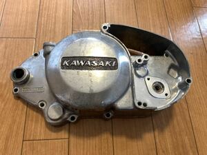 カワサキ　ミドル　トリプル　クラッチ　カバー　（検　250ss 350ss 400 KH 750ss 500ss マッハ　オイル　Z1 Z2 GT GS RD CBX CBR