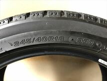 激安中古スタッドレスタイヤ　　245/40R18 93Q BS BLIZZAK VRX 2 17年製　　4本_画像6