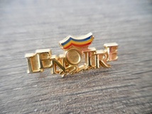 フランス☆古いピンズ 【LENOTRE　ルノートル ロゴ】 ピンバッジ PINS ピンズ パティスリー ルノートル_画像2