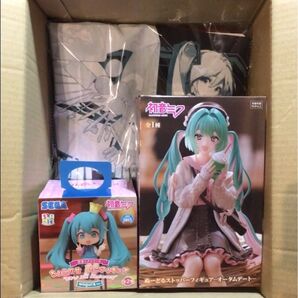 初音ミク ちょこのせ ミニフィギュア 16周年アニバーサリー、初音ミク 16周年 マチ付きトートバッグ セット + 追加1点