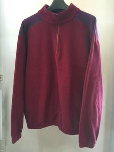 L.L.Bean Fleece Pullover AR22 M MADE IN USA USED エル・エル・ビーン フリース プルオーバー USA製